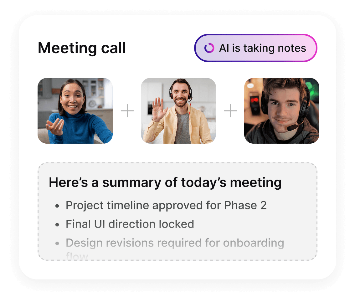 Meeting call